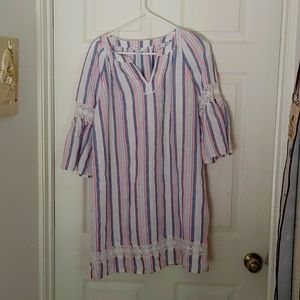 Crown & Ivy peasant style dress M